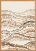 Poster in oak frame