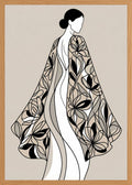 Poster in oak frame