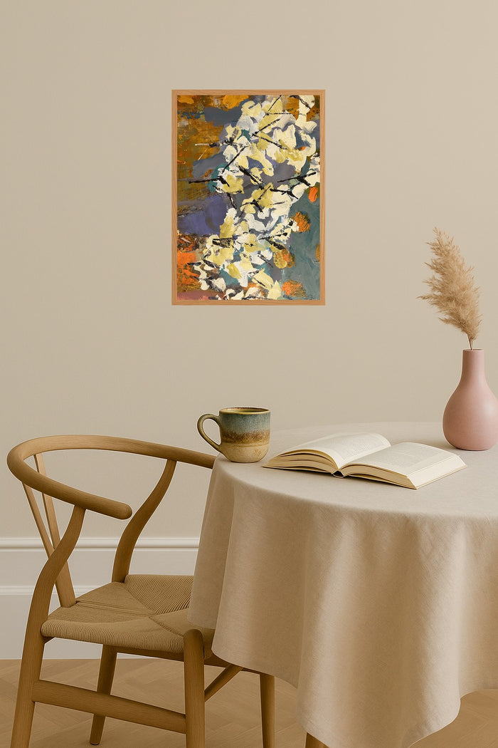 Poster mockup - Single poster in Nordic interior