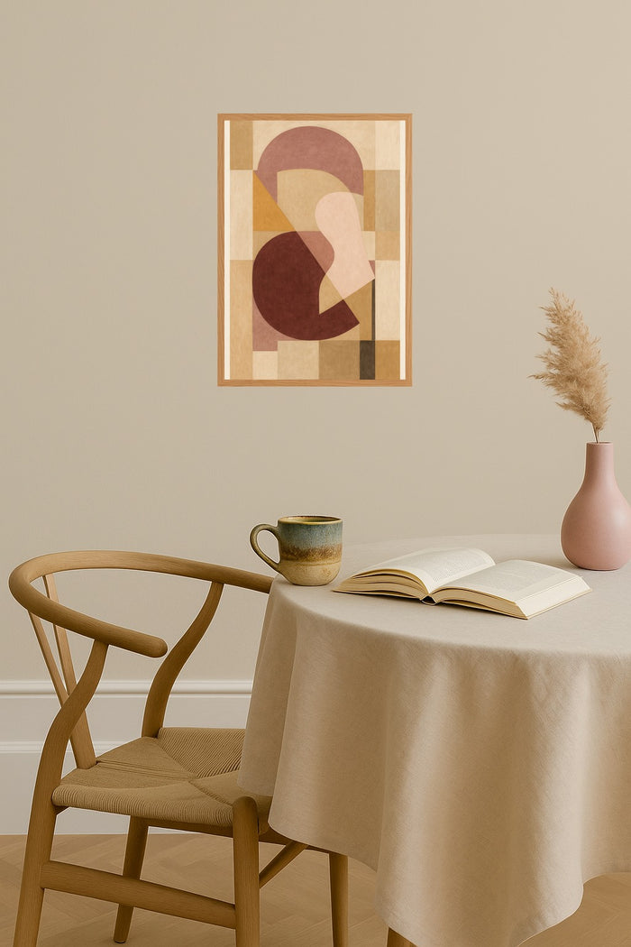 Poster mockup - Single poster in Nordic interior