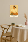 Poster mockup - Single poster in Nordic interior