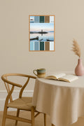 Poster mockup - Single poster in Nordic interior