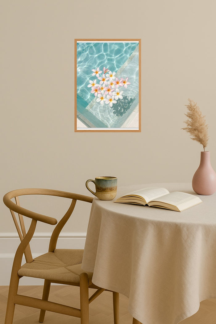 Poster mockup - Single poster in Nordic interior