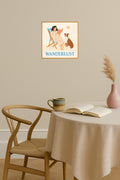 Poster mockup - Single poster in Nordic interior