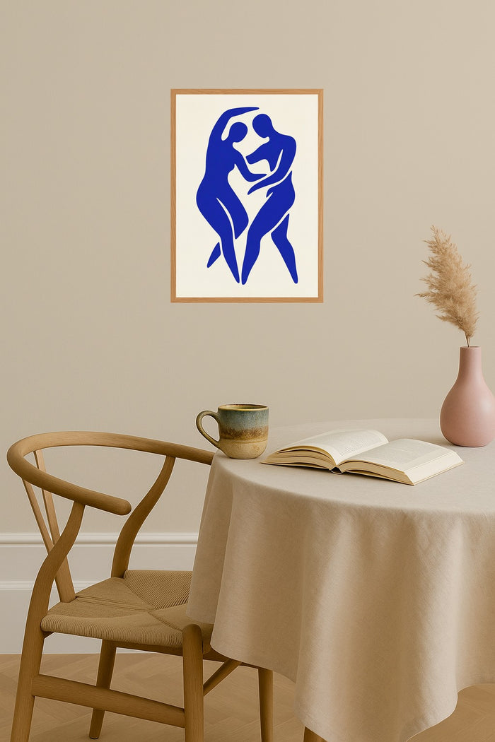 Poster mockup - Single poster in Nordic interior