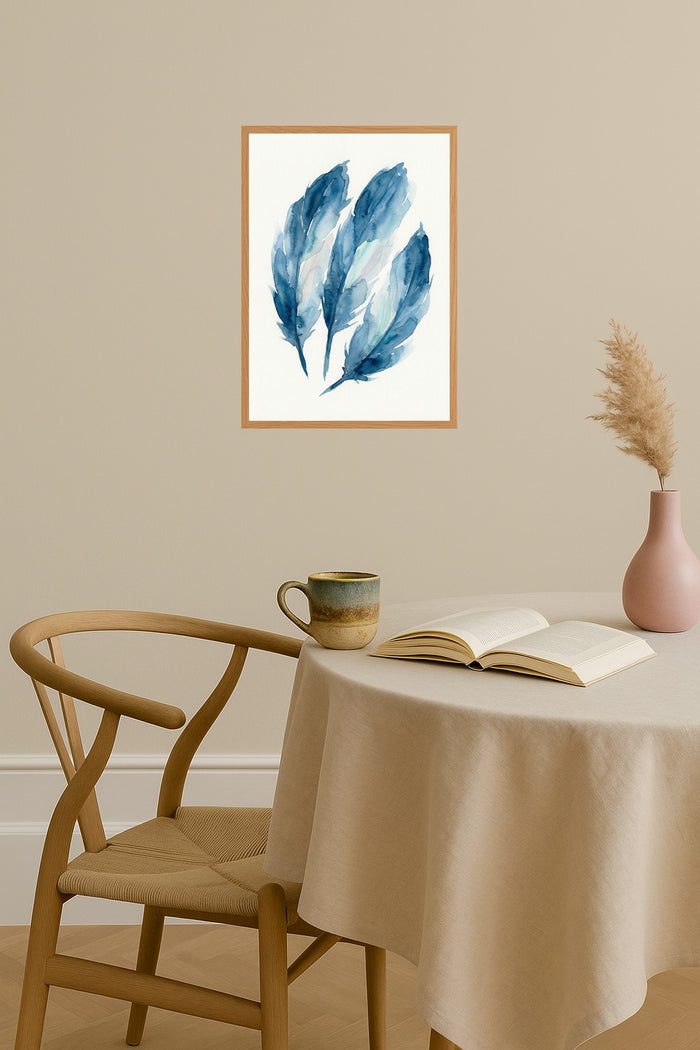 Poster mockup - Single poster in Nordic interior