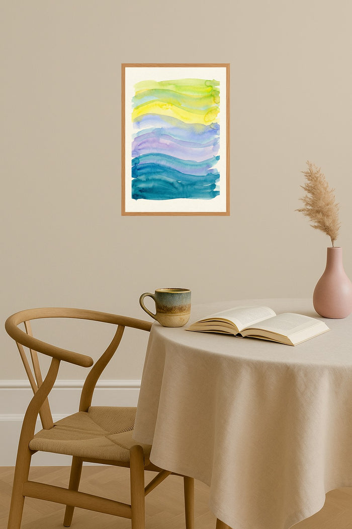 Azure Transition – plakat og kunsttryk