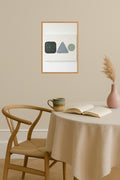 Poster mockup - Single poster in Nordic interior