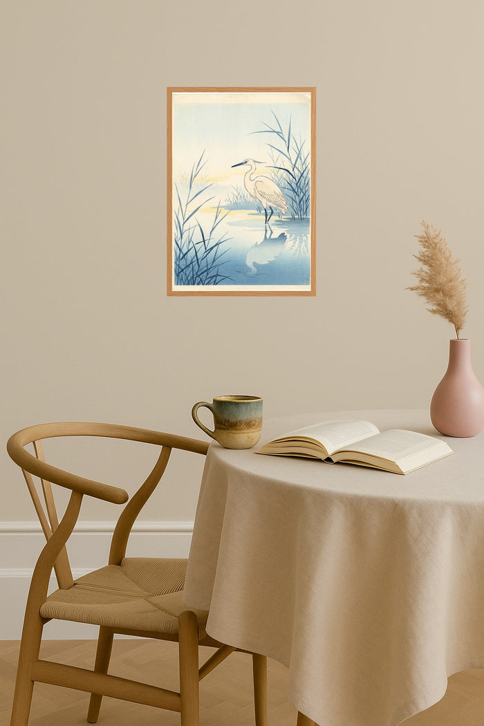 Poster mockup - Single poster in Nordic interior