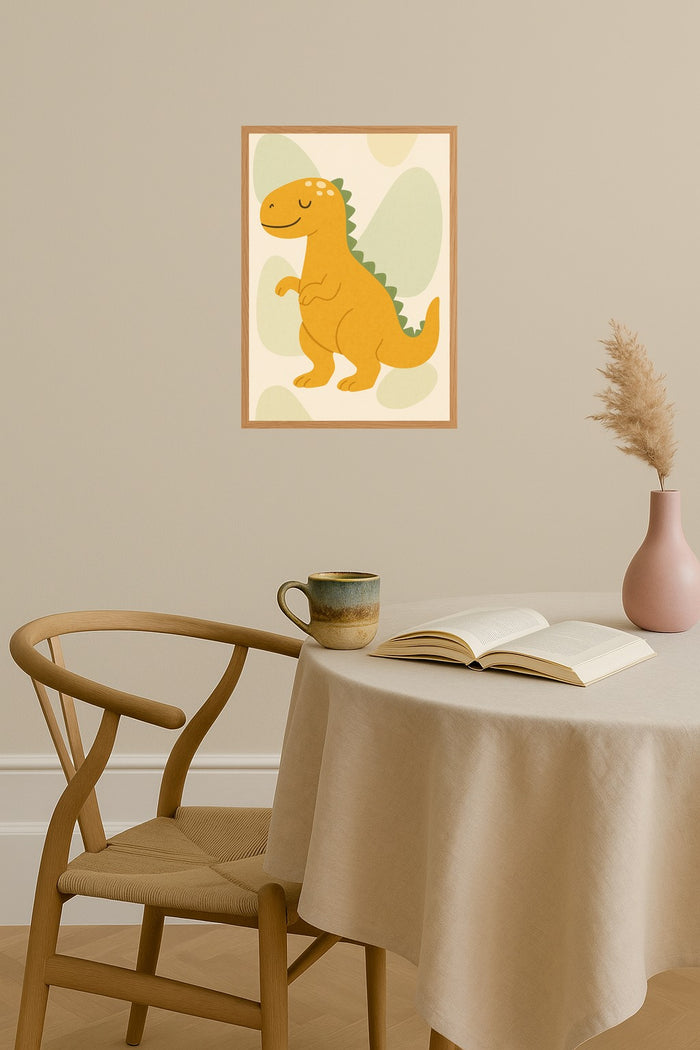 Poster mockup - Single poster in Nordic interior