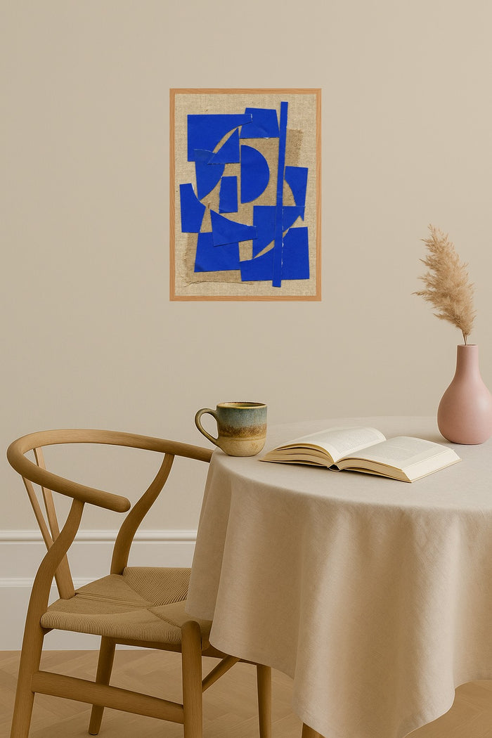 Poster mockup - Single poster in Nordic interior
