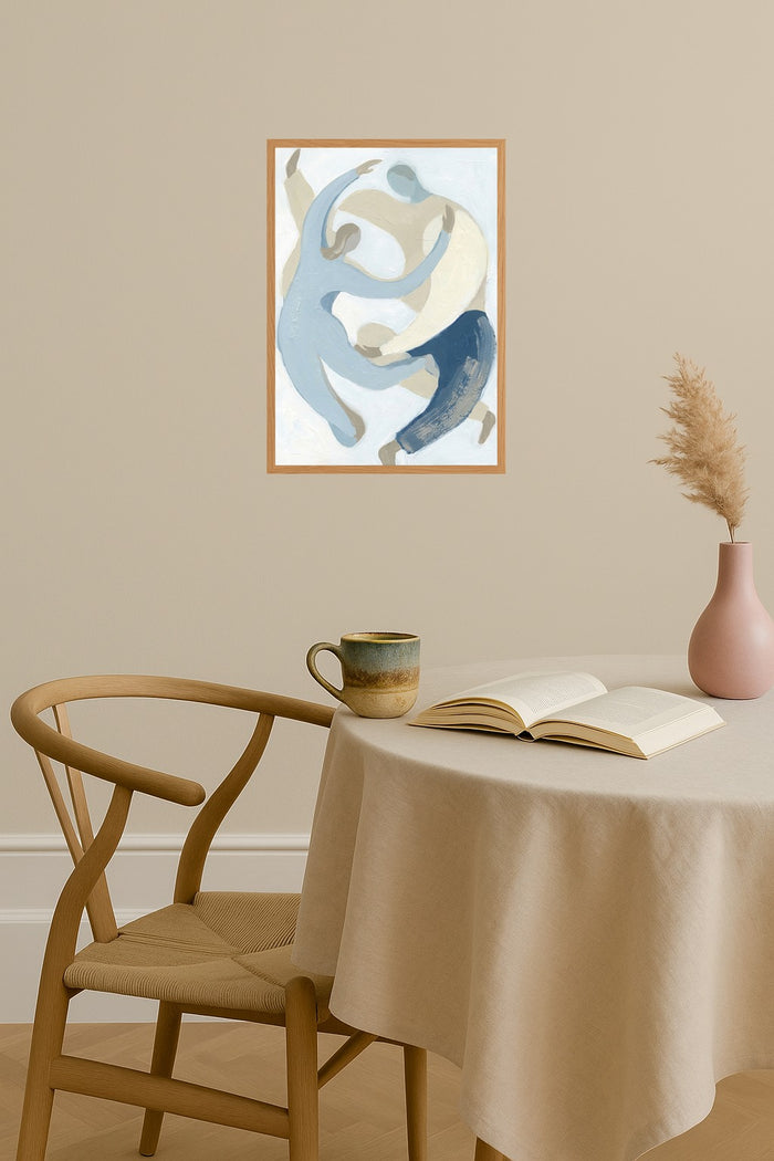 Poster mockup - Single poster in Nordic interior