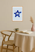 Poster mockup - Single poster in Nordic interior