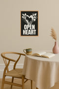 Poster mockup - Single poster in Nordic interior
