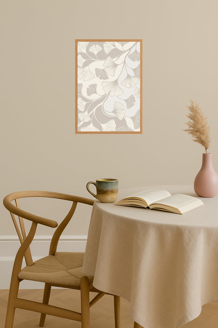 Poster mockup - Single poster in Nordic interior