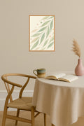 Poster mockup - Single poster in Nordic interior