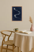 Poster mockup - Single poster in Nordic interior