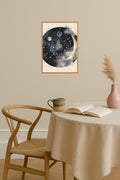 Poster mockup - Single poster in Nordic interior