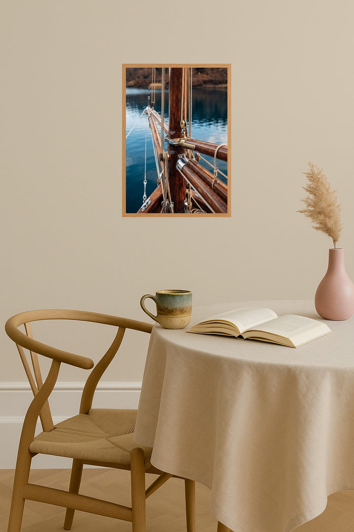 Poster mockup - Single poster in Nordic interior