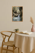 Poster mockup - Single poster in Nordic interior