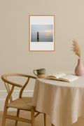 Poster mockup - Single poster in Nordic interior