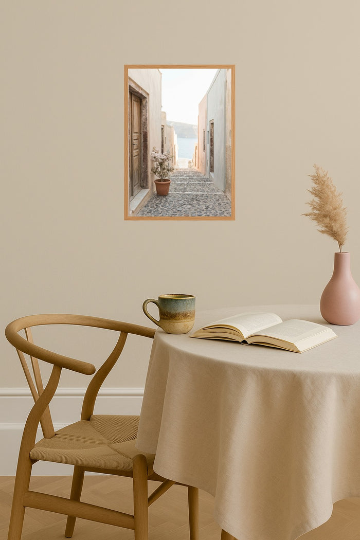 Poster mockup - Single poster in Nordic interior
