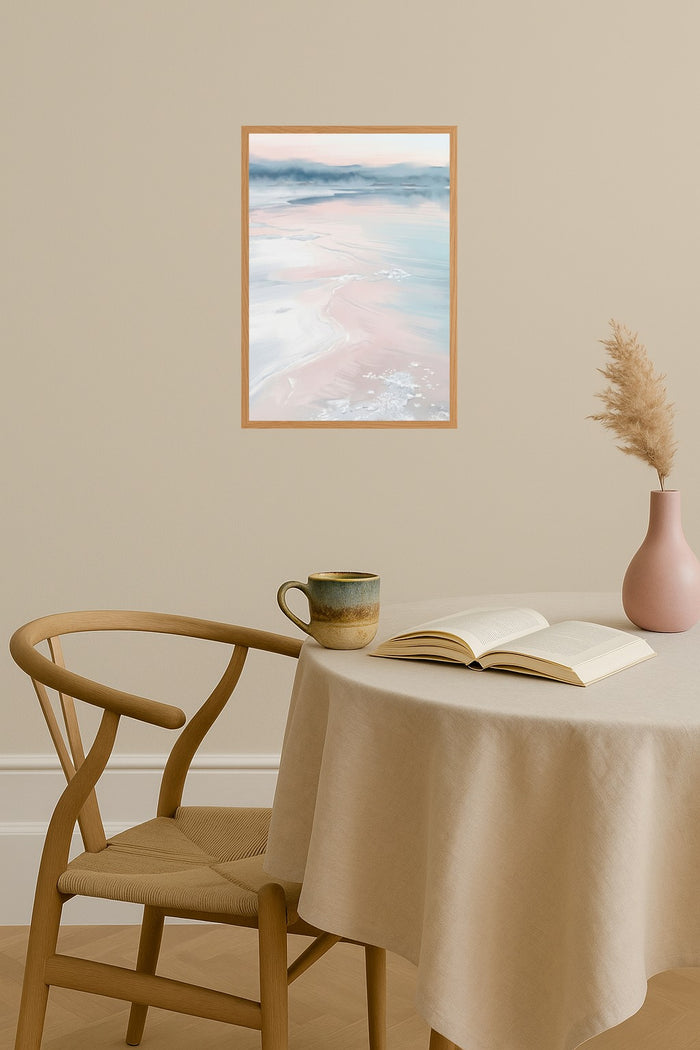 Poster mockup - Single poster in Nordic interior
