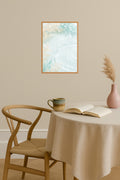 Poster mockup - Single poster in Nordic interior