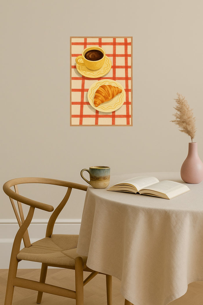 Poster mockup - Single poster in Nordic interior
