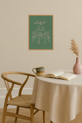Poster mockup - Single poster in Nordic interior