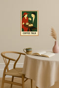 Poster mockup - Single poster in Nordic interior