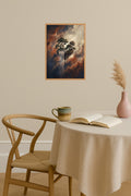 Poster mockup - Single poster in Nordic interior