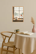 Poster mockup - Single poster in Nordic interior