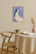 Poster mockup - Single poster in Nordic interior