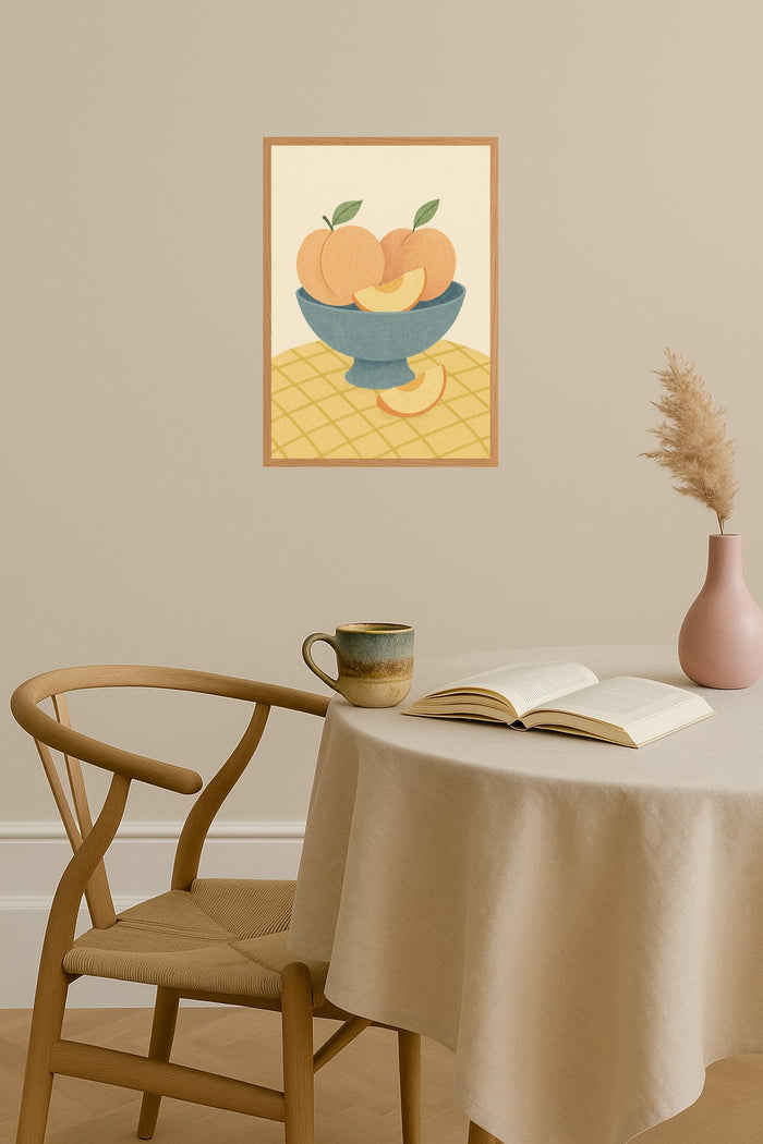 Poster mockup - Single poster in Nordic interior