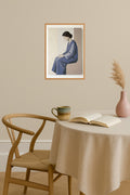 Poster mockup - Single poster in Nordic interior
