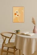 Poster mockup - Single poster in Nordic interior