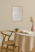 Poster mockup - Single poster in Nordic interior
