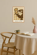 Poster mockup - Single poster in Nordic interior