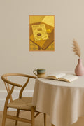 Poster mockup - Single poster in Nordic interior