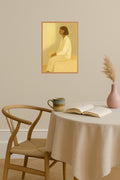 Poster mockup - Single poster in Nordic interior