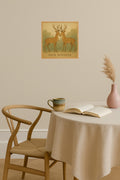 Poster mockup - Single poster in Nordic interior