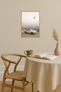 Poster mockup - Single poster in Nordic interior