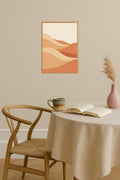 Poster mockup - Single poster in Nordic interior