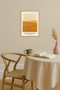Poster mockup - Single poster in Nordic interior