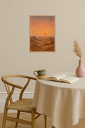 Poster mockup - Single poster in Nordic interior