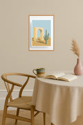 Poster mockup - Single poster in Nordic interior