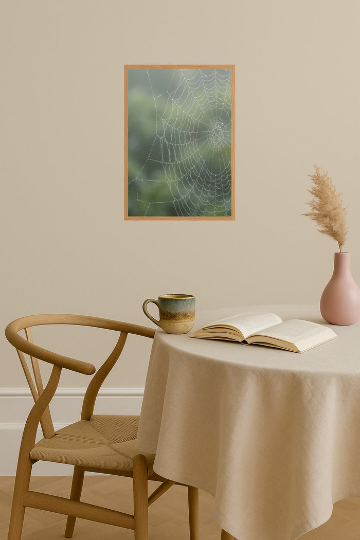 Poster mockup - Single poster in Nordic interior