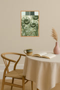Poster mockup - Single poster in Nordic interior
