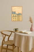 Poster mockup - Single poster in Nordic interior